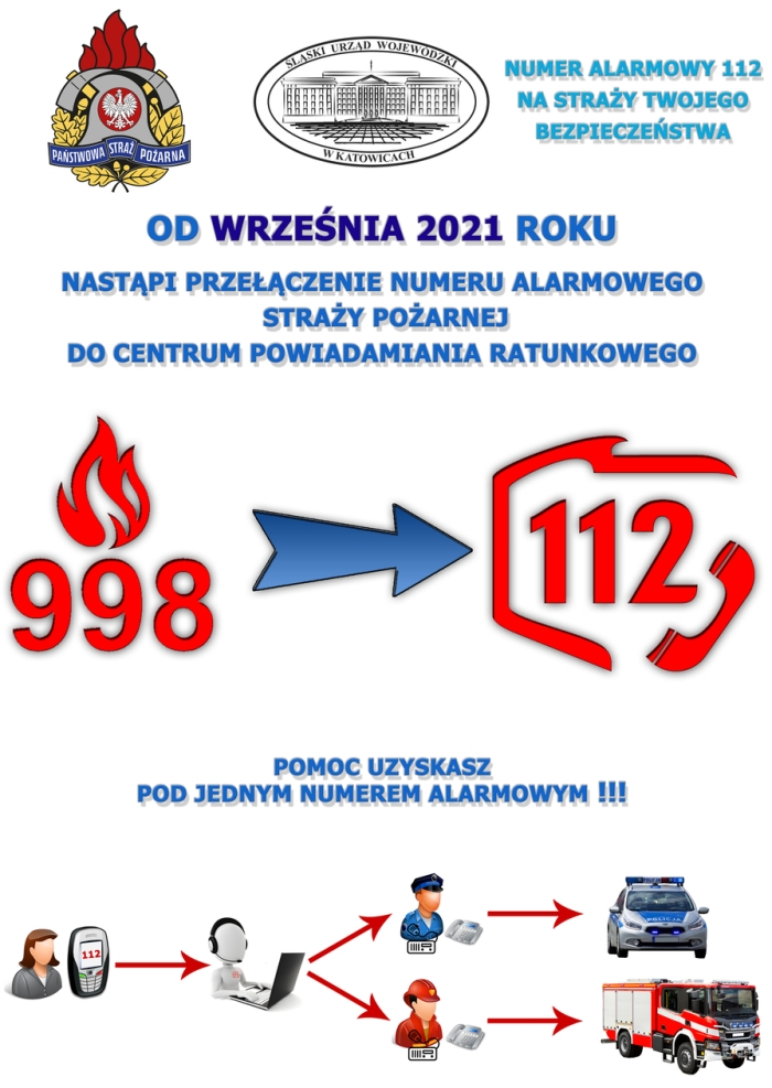 Plakat z treścią komunikatu