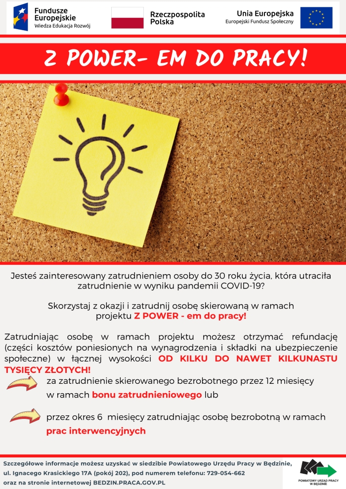 Plakat z treścią komunikatu Plakat z treścią komunikatu