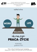 Zaproszenie na wykład online „Work – life balance”
